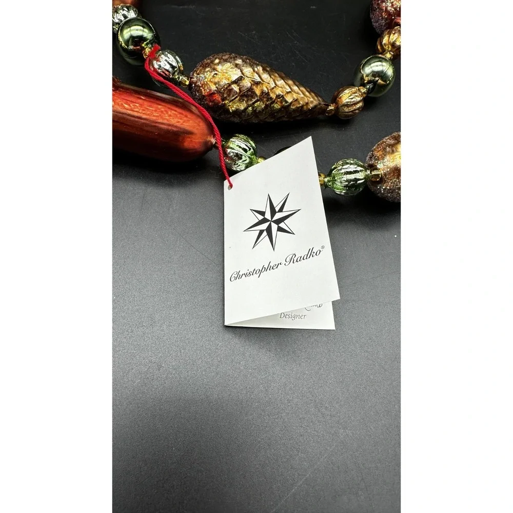 Christopher Radko ornaments are